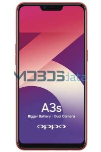 OPPO A3S CPH1805 full specifications .